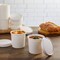 Sustainable Greetings 50-Pack 12 oz Disposable Soup Containers with Lids - To Go Paper Bowls for Food, Chili Cups, Ice Cream